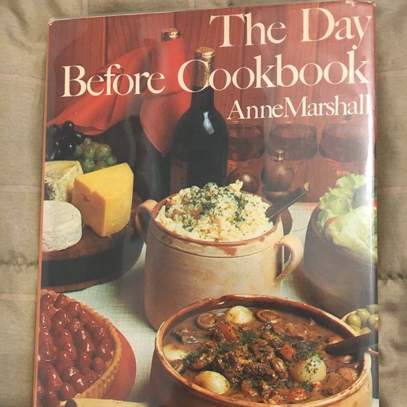 Vintage  1973 DAY BEFORE COOKBOOK Vintage 1973 Entertaining - Too Busy to Cook - Picture 1 of 3